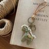 Stuffed Animal Embroidered Horse Keychain Cute Horse Year Key Chain Cloth Pony Pendant  anging