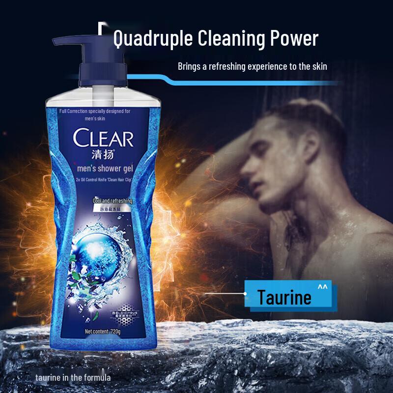 Clear Men Oil Control Ice Cool Body Wash