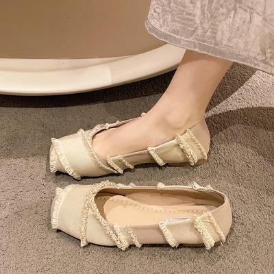 Fashion Women Ballet Dance Designer Mary Jane Shoes 2024 New Luxury Brand Woman Casual Flats Sandals Dress Elegant Sandalias