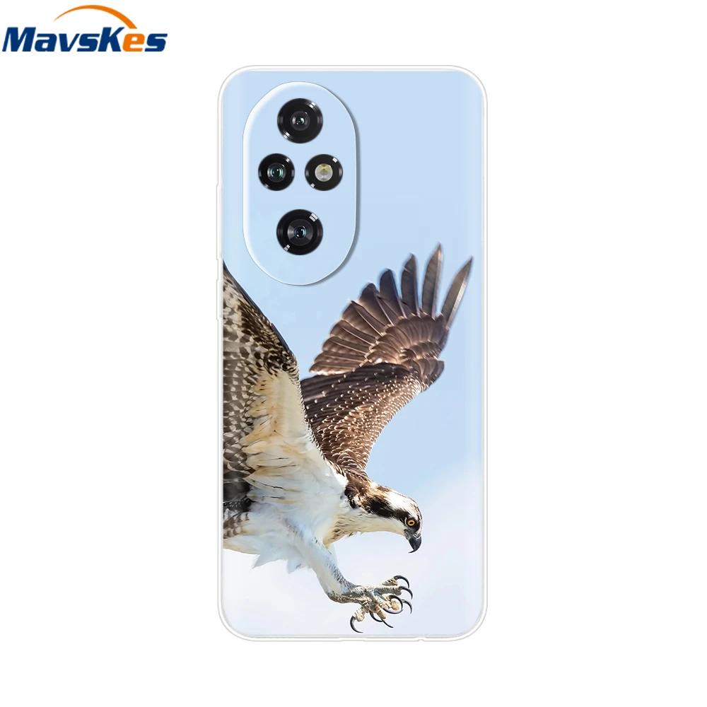 Für Honor 200 Hülle Niedliche Cartoon Silikon TPU Weiche Handyhüllen für Für Honor 200 Pro Honor200 Lite Transparente Capas Honor200