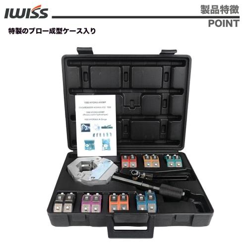 IWISS Hydraulic Crimper, Crimping Tool for Air Conditioning Hose, FS-7842