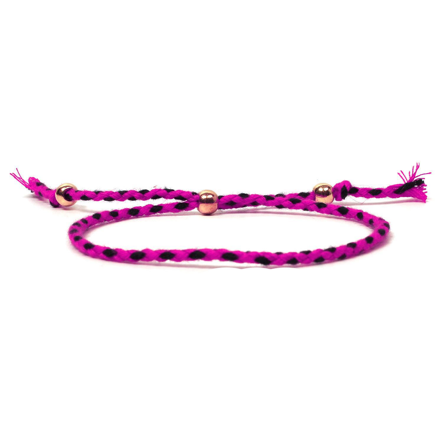 

Браслет Color Line из золотых бусин, сплетенный вручную - европейская и американская модная бижутерия для женщин Item 6