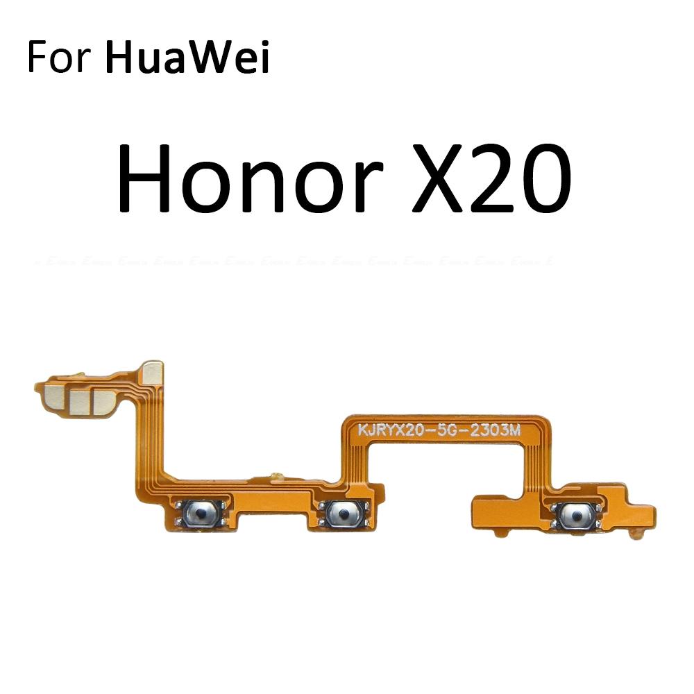 Switch Power ON OFF Button Flex Cable For HuaWei Honor X5 X50 X50i X40 X40i X30 X30i X20 X10 Pro Plus SE GT Max 5G Volume Key