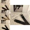 Unisex Fashionable Canvas Belt With No Hole Design And Chic Buckle Square