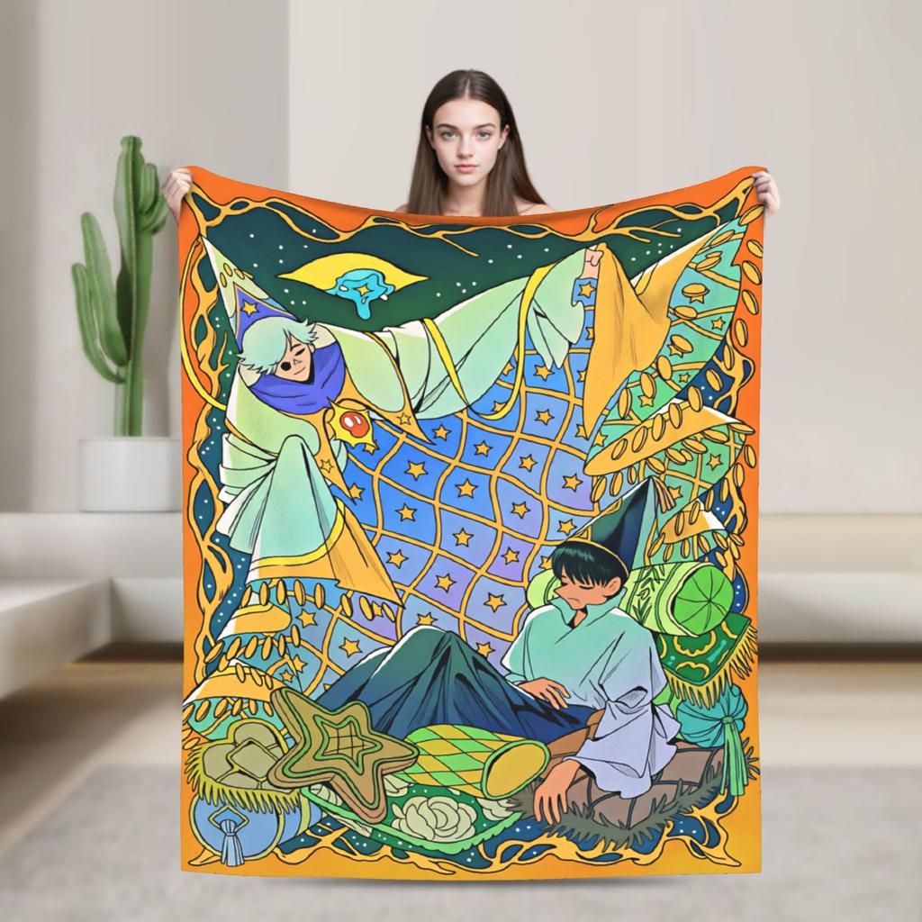 Witch Hat Atelier Blanket Decorative Flannel Bedding Throws For Couch Chair Warm Custom DIY Quality Bedspread Gift Idea
