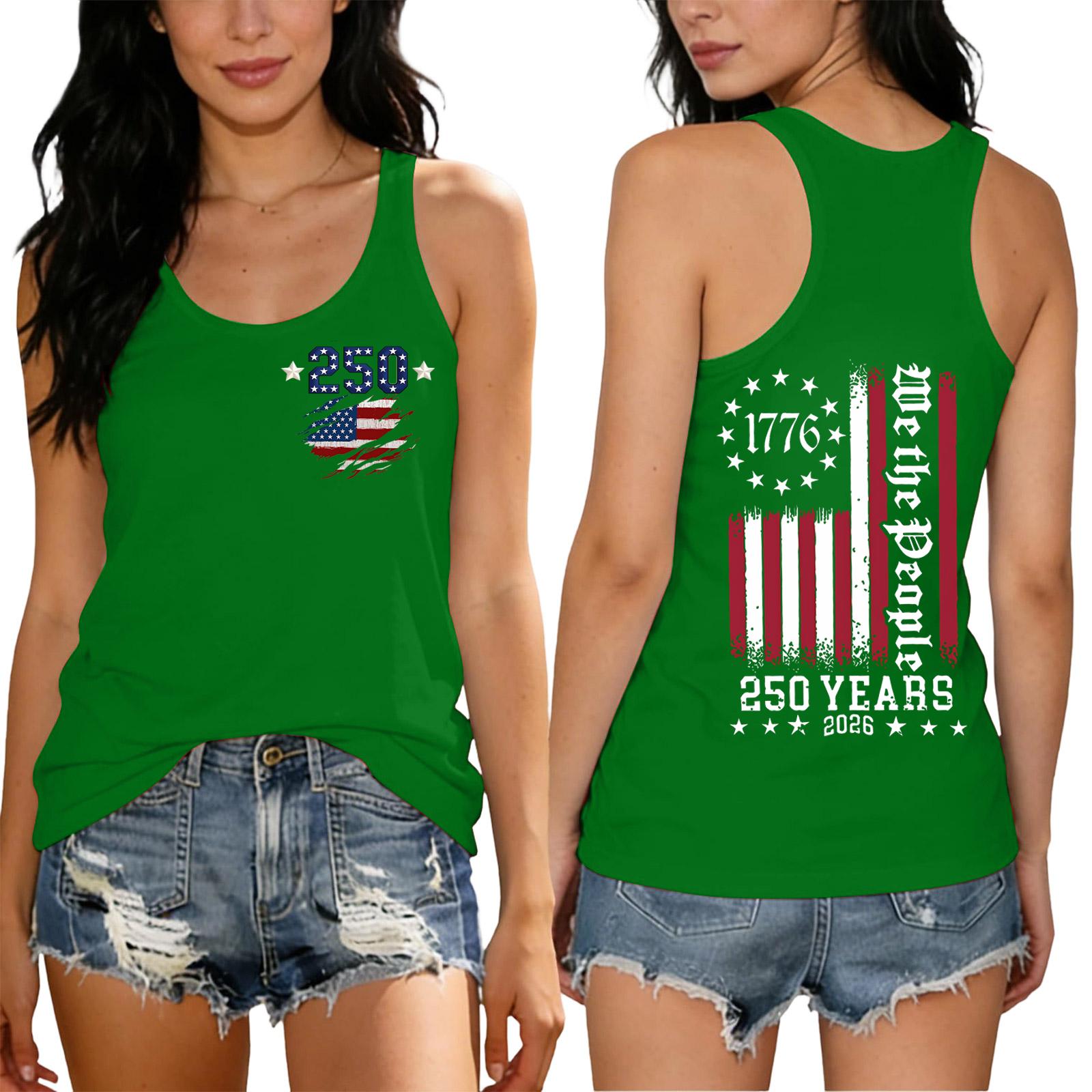 Women s Fashionable Casual Tank Top Shirt S зелёный