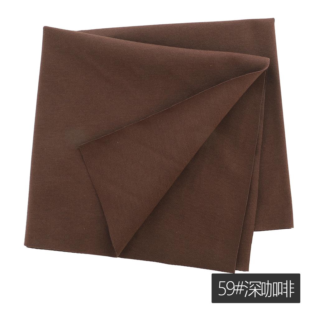 All Cotton Plain Knit Fabric Summer Baby Short Sleeved Thin Jersey Jacket Inner Lining Home Dress DIY Fashionable Sewing Cloth