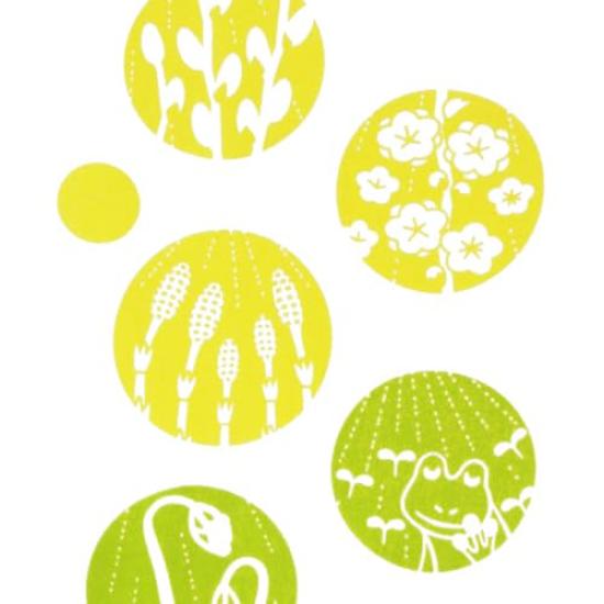 Dyeing Anbo Hand Towel Authentic Dyed Cotton Tokuoka Made in Japan 35cm x 100cm "Awakening Circle" 100%