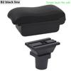 Armrest Arm Rest For Toyota Yaris Vitz Hatchback 1998-2011 Centre Console Storage Box with USB LED 1999 2000 2001 2002 2003 2004