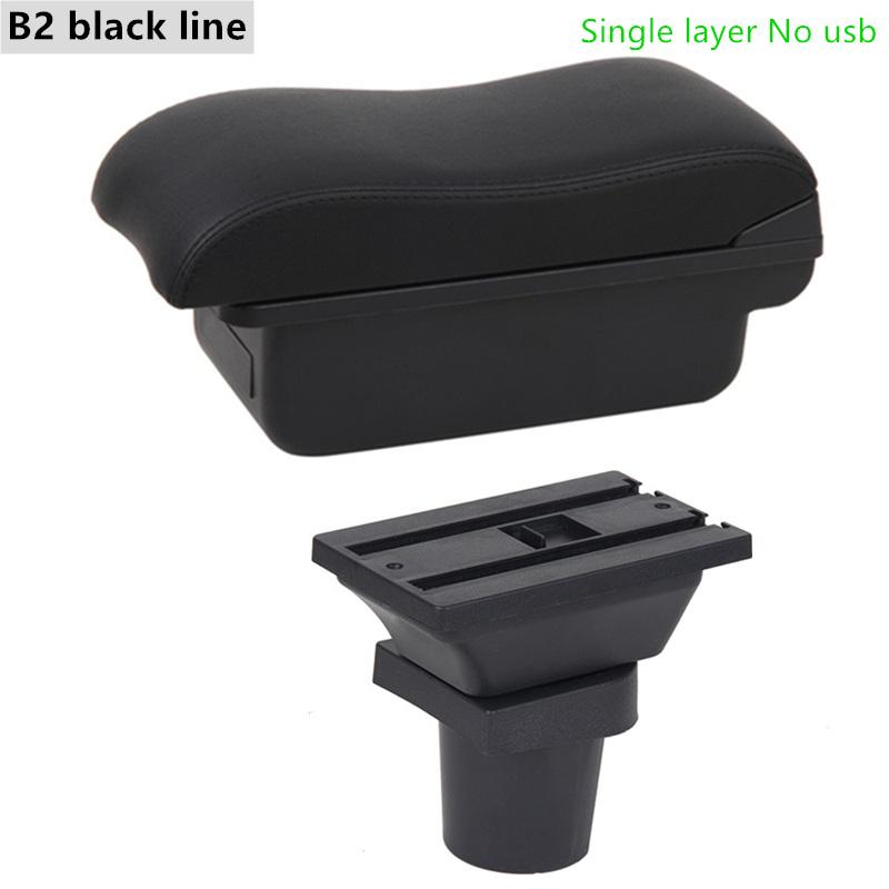 Armrest Arm Rest For Toyota Yaris Vitz Hatchback 1998-2011 Centre Console Storage Box with USB LED 1999 2000 2001 2002 2003 2004