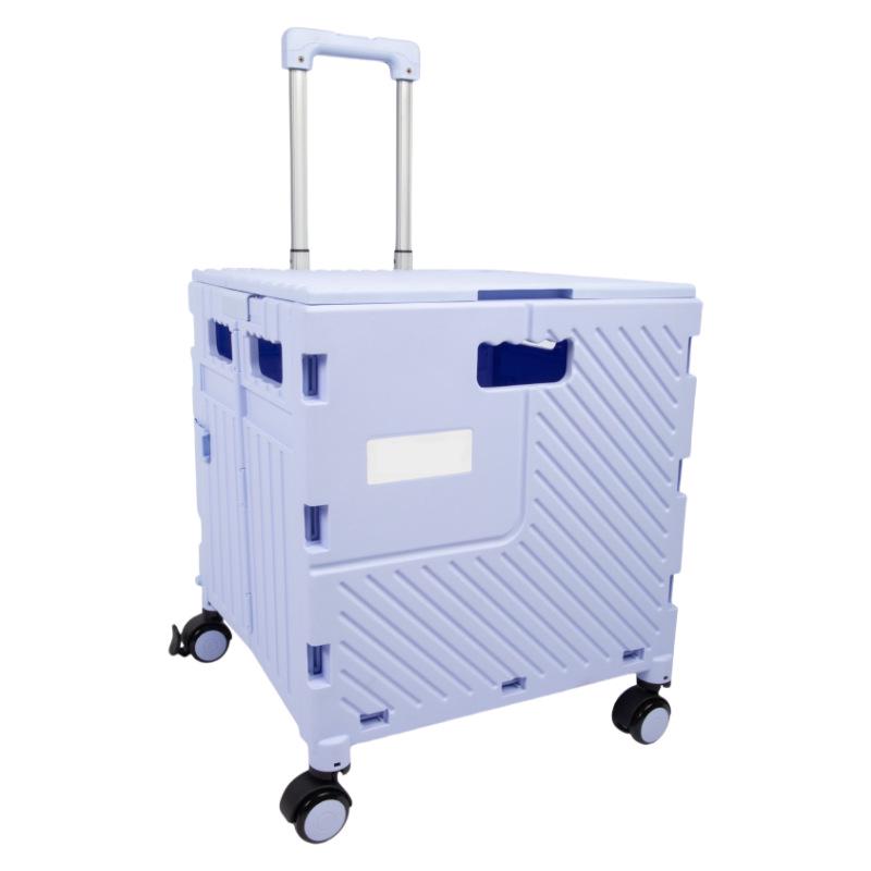 Foldable Wheeled Storage Trolley for Outdoor Camping & Comic Exhibitions