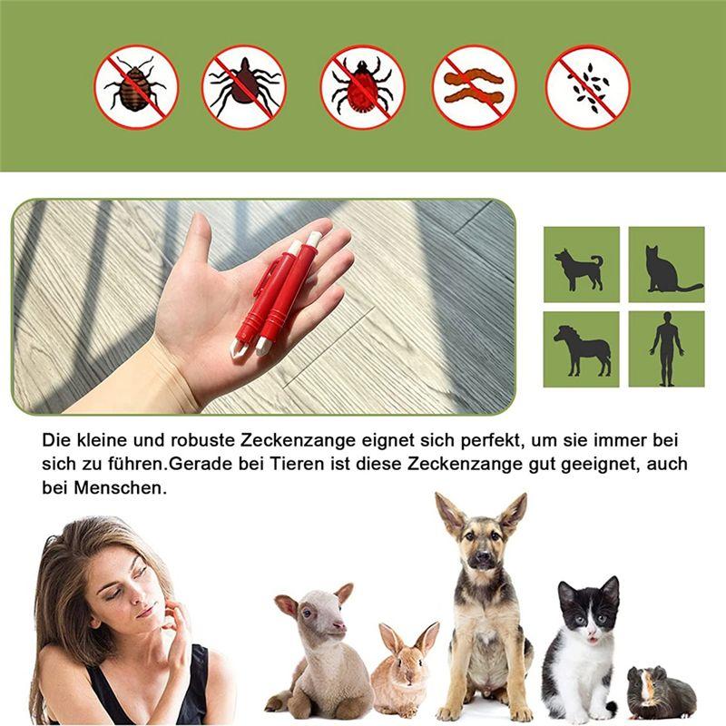 M-Modern-24PCS Tick Tweezers For Dog Cats Humans Tick Tweezers For Children And Pets, Simple And Safe Tick Remover