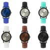 Simple Blue Ladies Dress Quartz Watch Fashion Silicone Stripes Women Brands Clocks Wristwatches Female Sports Quartz Clock Gifts