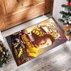Lando Norris Crystal Velvet Rug, Custom Name Text Personalized Non‑Slip Floor Mat for Home Decor Gift