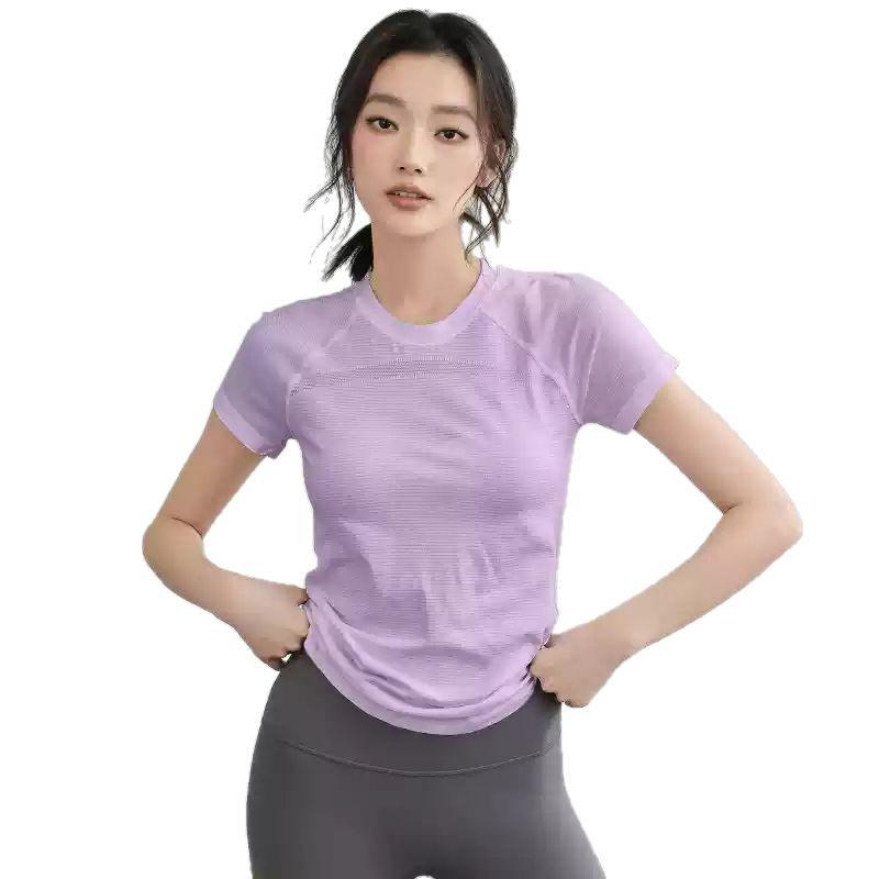 2025 Spring/Summer Quick-Dry Slim Fit Sports Yoga & Running Tee