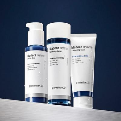 Dongkook Pharmaceutical Centellian 24 Madeca Homme Tam Set Tonik 150ml Hepsi Bir Arada 125ml Temizleme Köpüğü 120ml, 1 adet