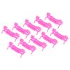 50Pcs/set Pink Roof Molding Clip Fastener Retainer 7403A143 Fit for Mitsubishi Lancer Outlander Sport 2011-2017 Plastic