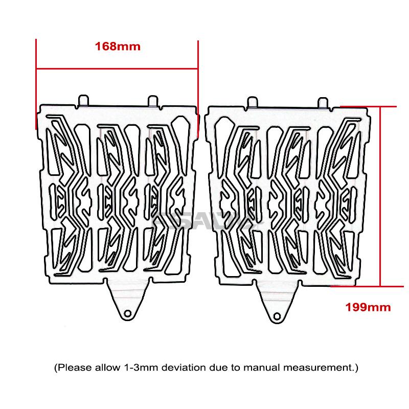 Aluminum Radiator Guard Grille Cover Protector Protective Grill Fit For BMW R1300GS R 1300 GS ADV R1300 GS GS1300 2023 2024