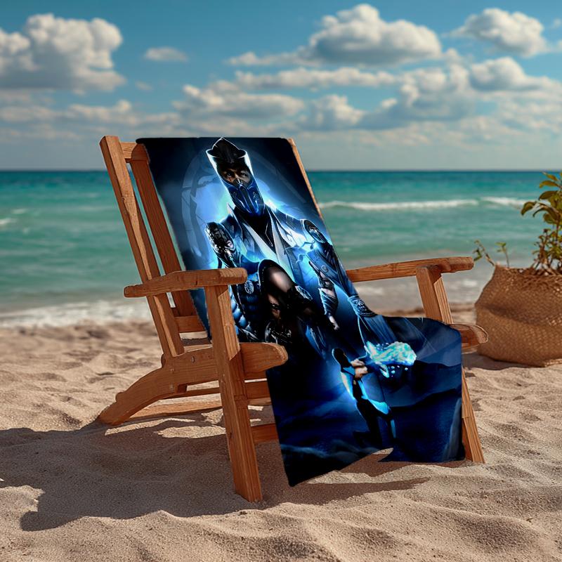 SubZero Fashion Beach Towel: Ideal for Summer Adventures Soft, absorbent and quick drying suitable for swimming and bathing