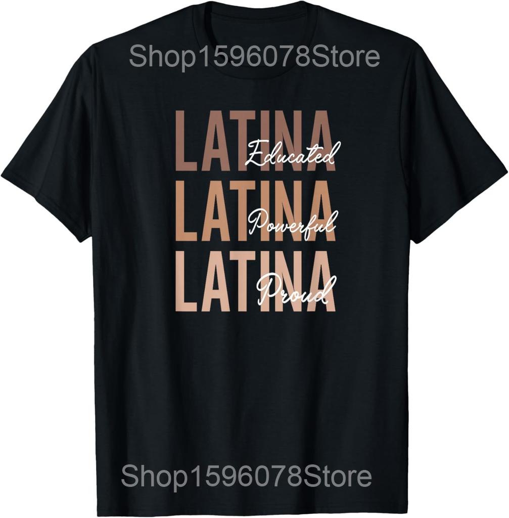Funny I Love My Latina Girlfriend T Shirts Men Women Pure Cotton Humor Streetwear Tee Shirt Short Sleeve Unisex Loose Clothing