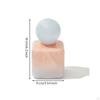 Tabletop Ornament Glossy Decorative Bottle Compact Shelf Decor Piece for Bookshelf, Office Desk,