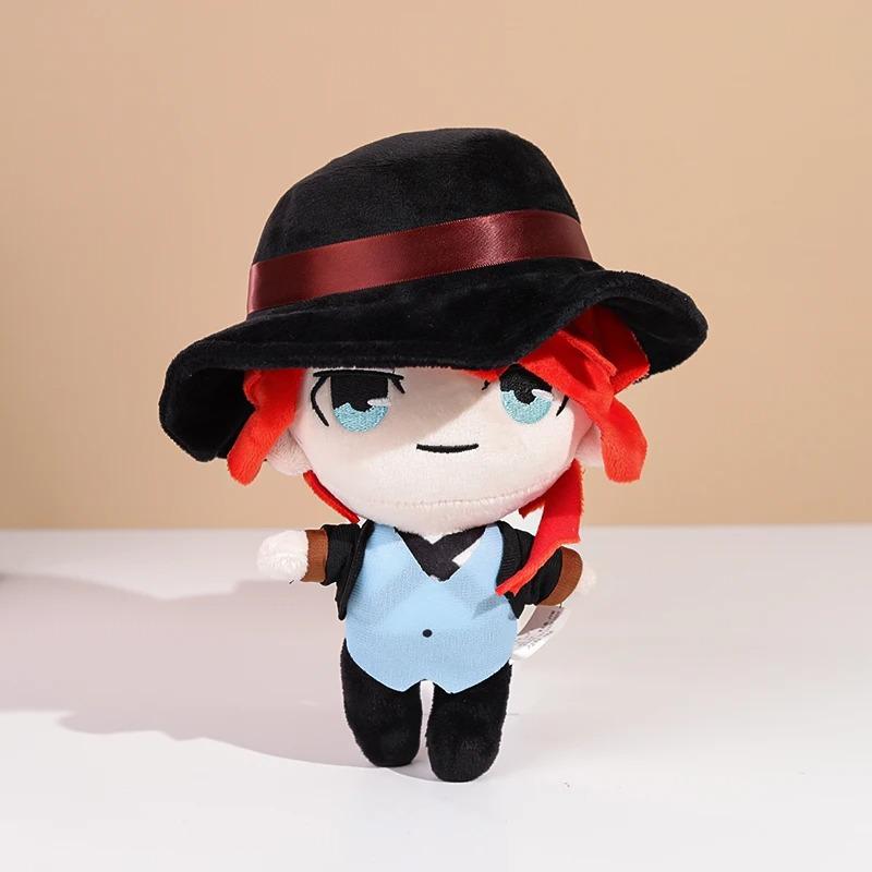 20cm Bungou Stray Dogs Plüschtier Dazai Osamu Nakahara Chuya Edogawa Rampo Gogol Dostoevsk Anime Cosplay Spielzeug Kissen Kindergeschenk