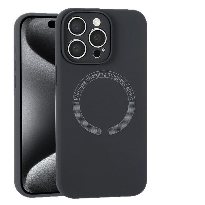 MagSafe Shockproof Liquid Silicone Case with Lens Protection for 16 Pro Max