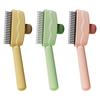Gentle Pet Hair Brush ABS Deshedding Comb Cats Massage Grooming Tool Reduces Shedding Regular Use