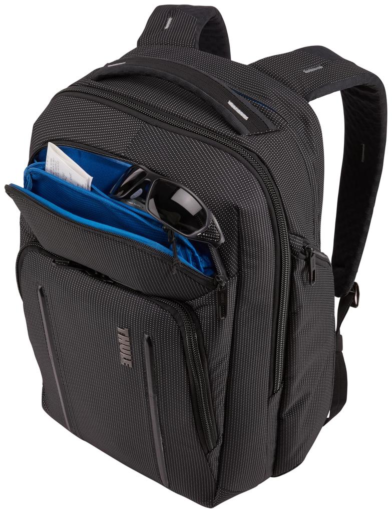 Thule Crossover 2 Backpack, Lightweight, Durable, with Pockets, Black, 20L