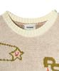 PEACE MAKER Donkey Jacquard Knit Pullover (Ivory)
