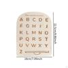 Double Sided Exercise Board Tracing Early Educational Toy with Pencil Wooden for