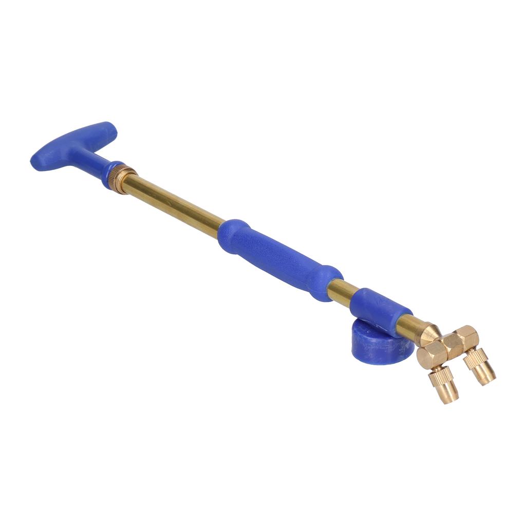 Flaskesprøyte med doble dyser G3/4 hunngjenger Vannspreder for hageplen