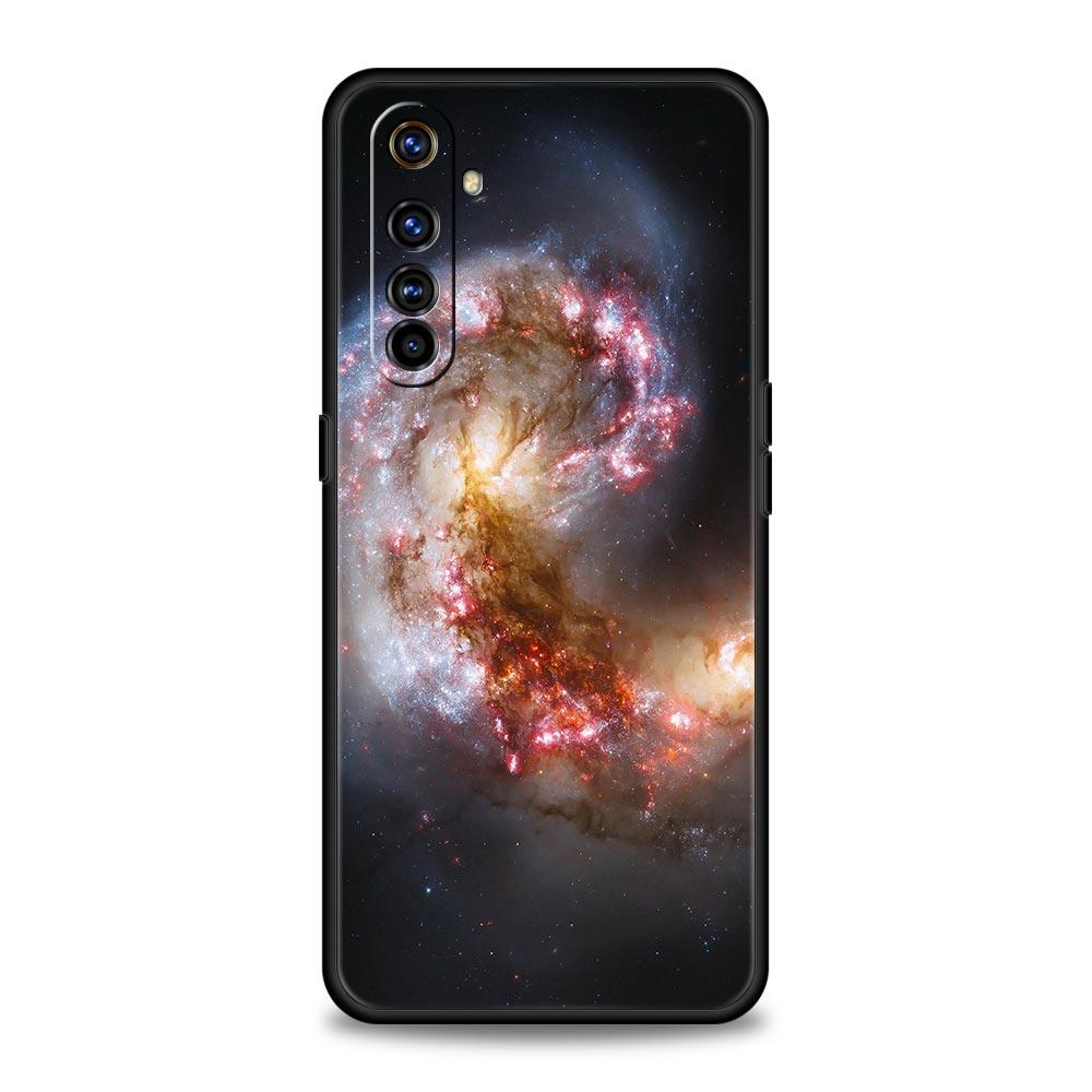 Starry Sky Universe Planet Case For Realme 16 15T 14 13 12 11 10 4G 9 8 5G Pro Plus C21 C25 C35 GT5 GT3 GT2 Neo 2 3 3T 5 Cover