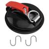 Strong Vacuum Suction Cup Anchor With Securing Hook Heavy Load Car Camping Suction Hook Kayak Outdoor Cargo Fixed Accessory