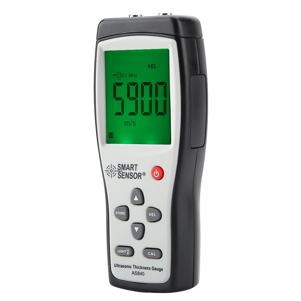 Buy SMART SENSOR Digital Ultrasonic Thickness Gauge Sound Velocity Meter Metal Depth Tester