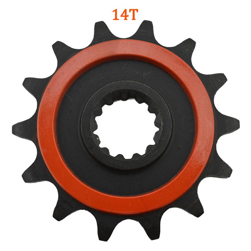 Motorcycle 45T~52T 13T 14T Front Rear Sprocket Chain Wheel For SUZUKI DR250 DR350 RM250 RM250P RV90 RM 250 DR 350 DR-Z DRZ 400 14T