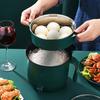 Electric Cooking Machine 220V 50Hz Household Mini Multifunction Single/Double Layer Hot Pot Rice Cooker Non-stick Pan Pots 1.8L