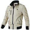 Mens Cargo Jackets Fashion Bomber Jacket Mens Wear Simple British Style Warm Windproof Jacket and Coat Baseball Jacket Male