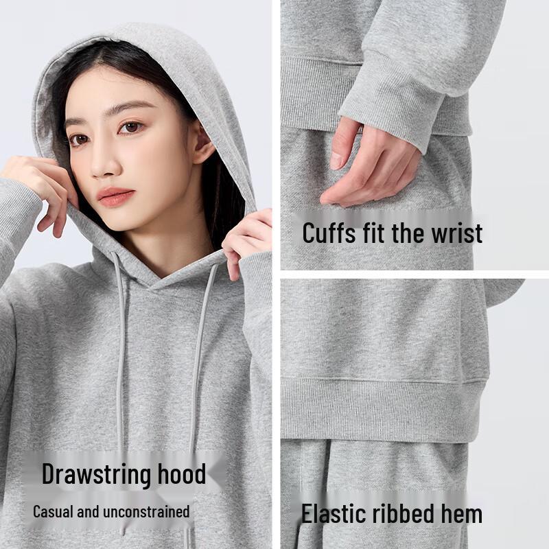 MINISO Men's Heavyweight Hooded Sweatshirt