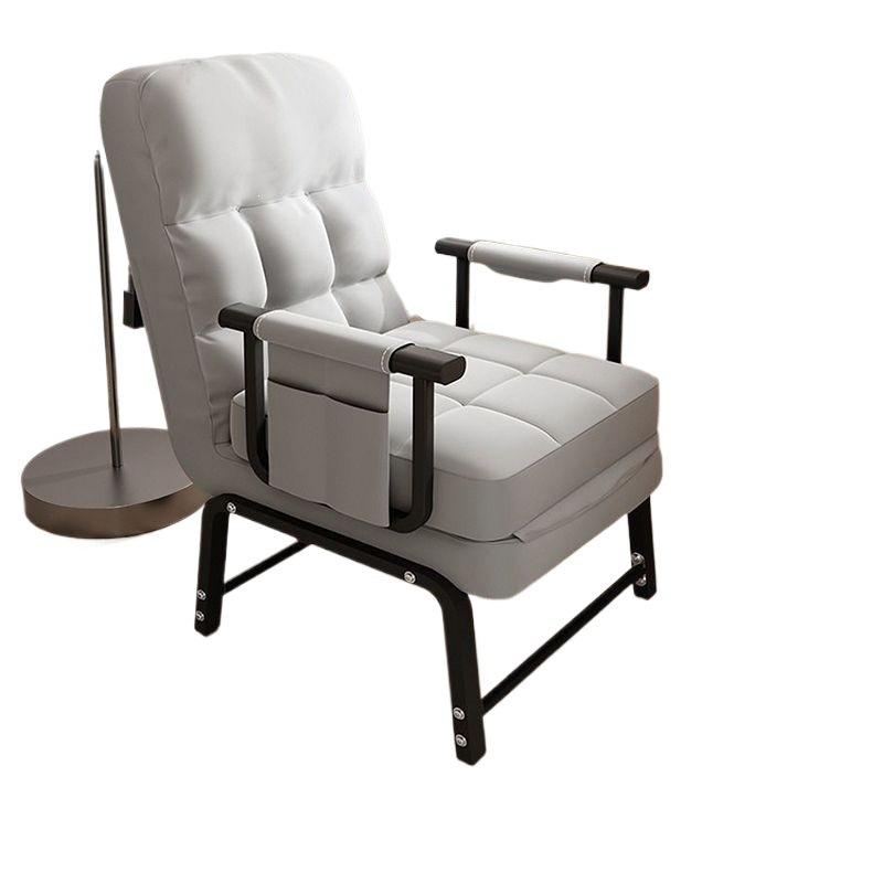 Foldable Multi-Functional Office Nap Sofa Bed: Durable, Reinforced Single Lounger for Home