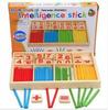 Wooden Arithmetic Counting Sticks for Early Math Education