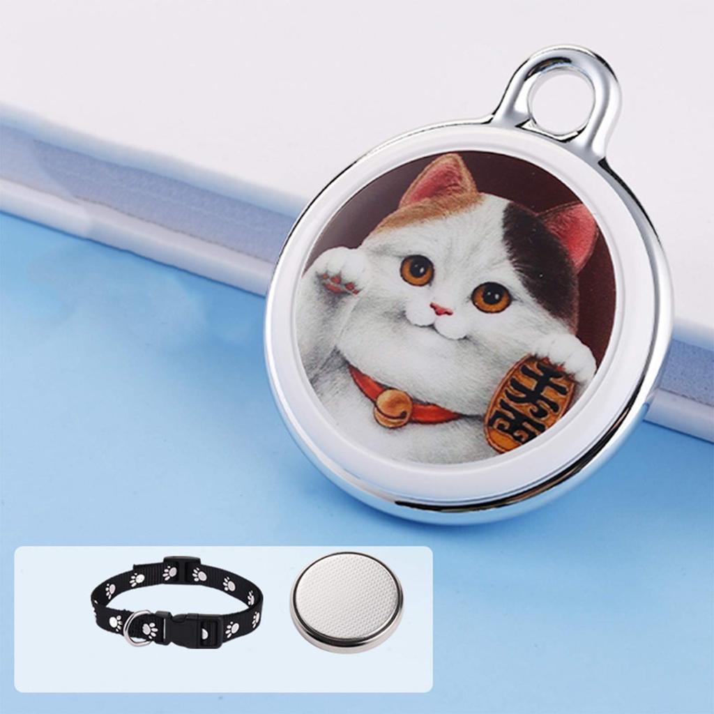 Smart pet locator cat dog tracking GPS collar anti-lost waterproof