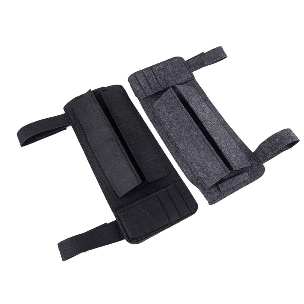 Auto Organizer Sun Visor Card Storage Wool Felt Tissue Case Car Napkin Holder Sun Visor Tissue Box