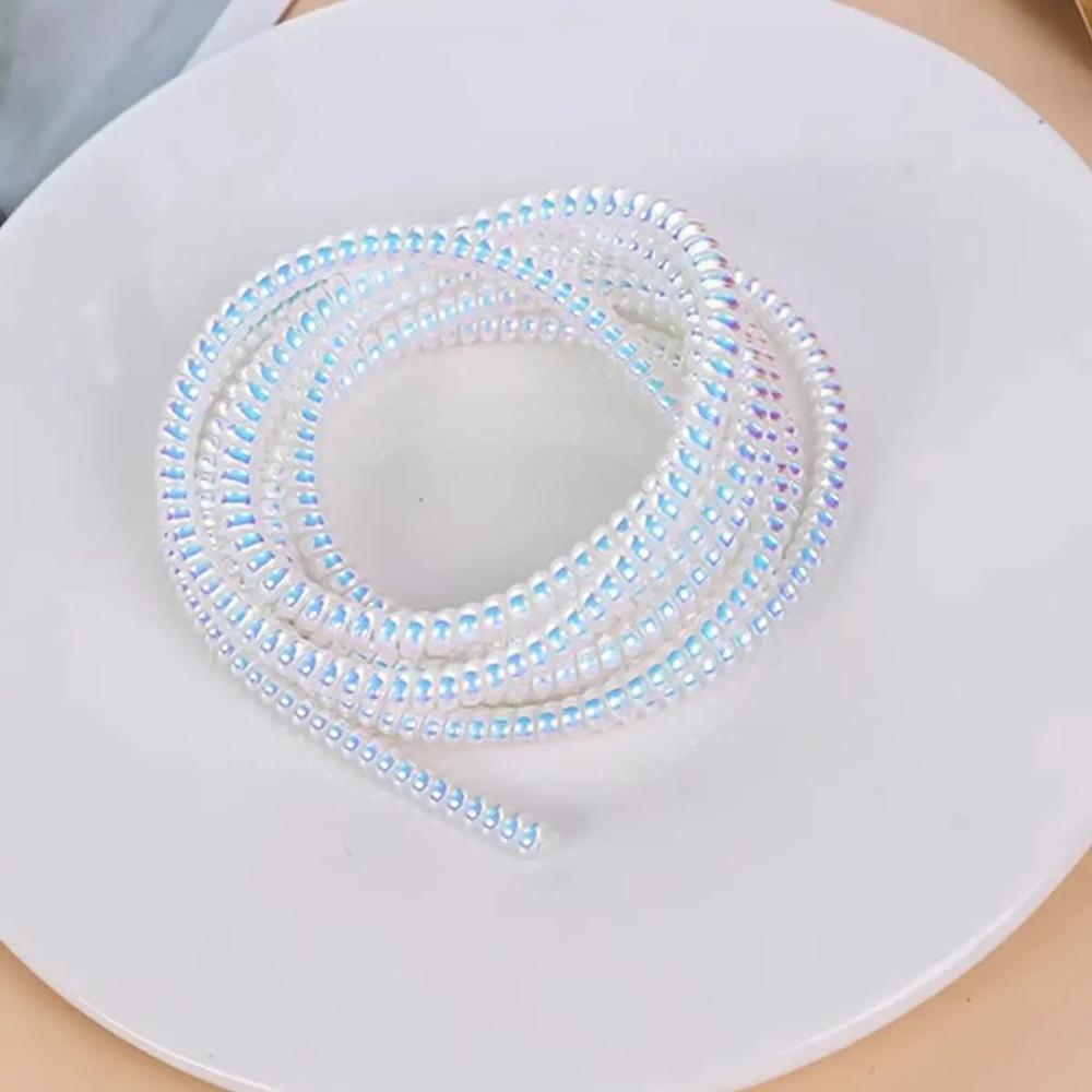1.4M Laser USB Charging Data Line Cable Protector Wire Cord Protection Wrap Cable Winder Organizer For