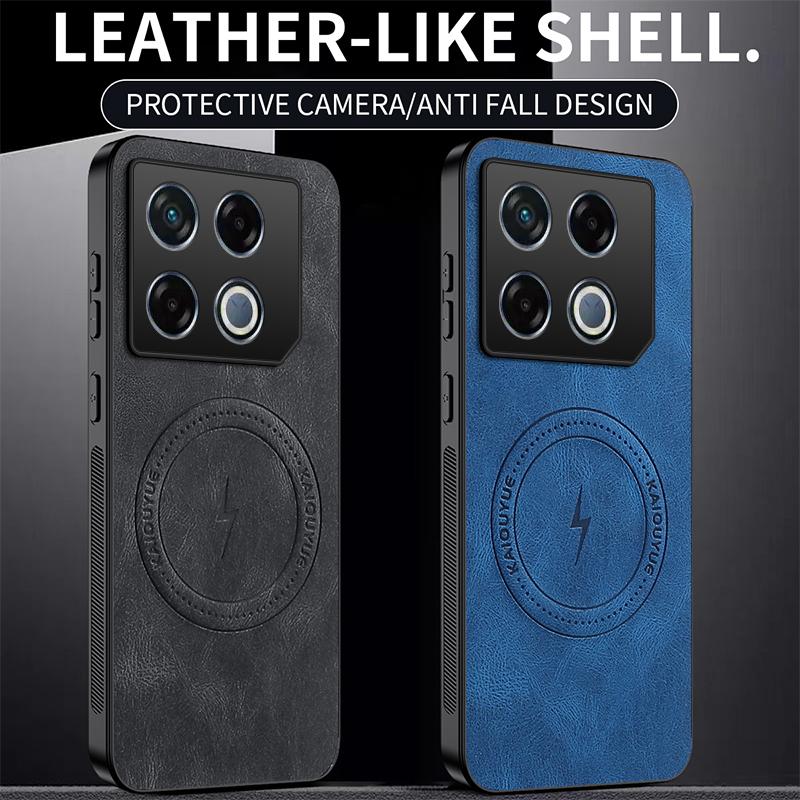 For Infinix GT 20 Pro Sheepskin Magnetic Case For Infinix GT 30 Pro Fashion New Style Pattern Leather Phone Cover Capa Shell