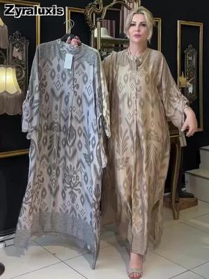 Herbst Neues Bedrucktes Langarm Mode Temperament Damenkleid