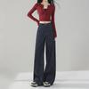 Women's High-Waisted Wide-Leg Slimming Denim Jeans - Summer 2025 Collection