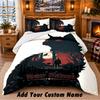 Pet Sematary Custom Name 3Pcs Bedding Set 1 Bed Sheet 2 Pillowcases Bedroom Home Decor