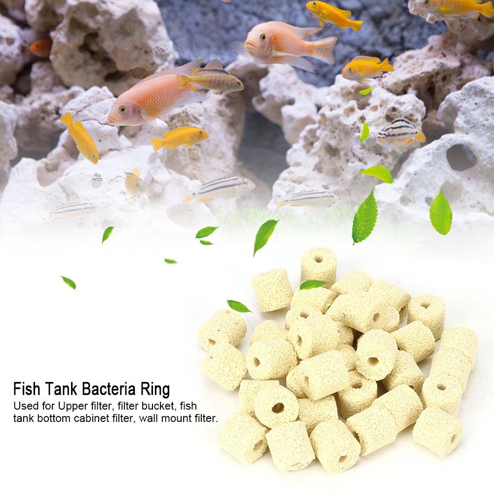 Bacteria Ring Filter Media Stone Filtratlon Material for Aquarium Fish Tank