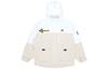 New Balance JHI Jackets Unisex Ecru Hooded Moderate Other NAA89023-IV